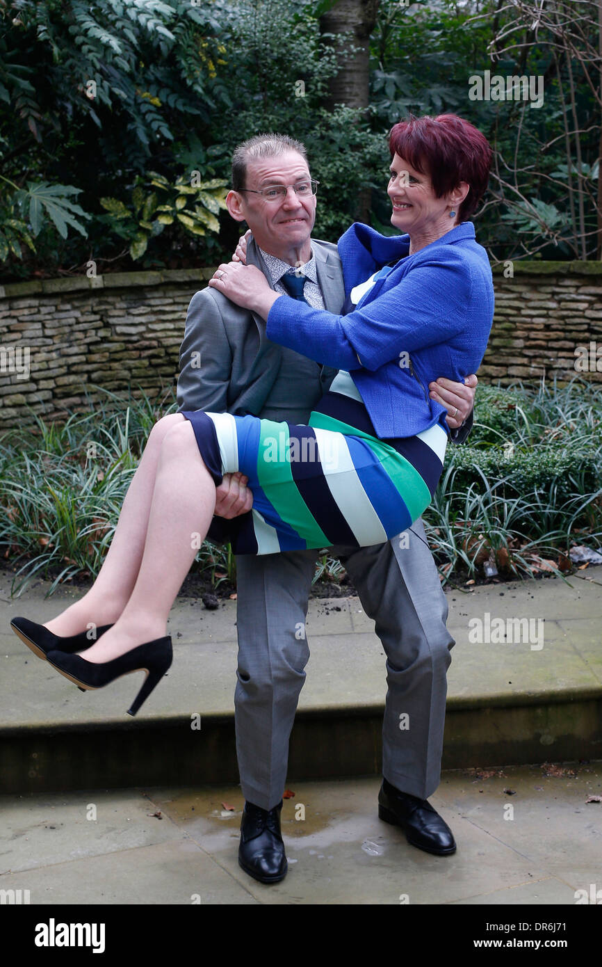James and Joyce Quinn, who have been named Slimming World’s Couple of