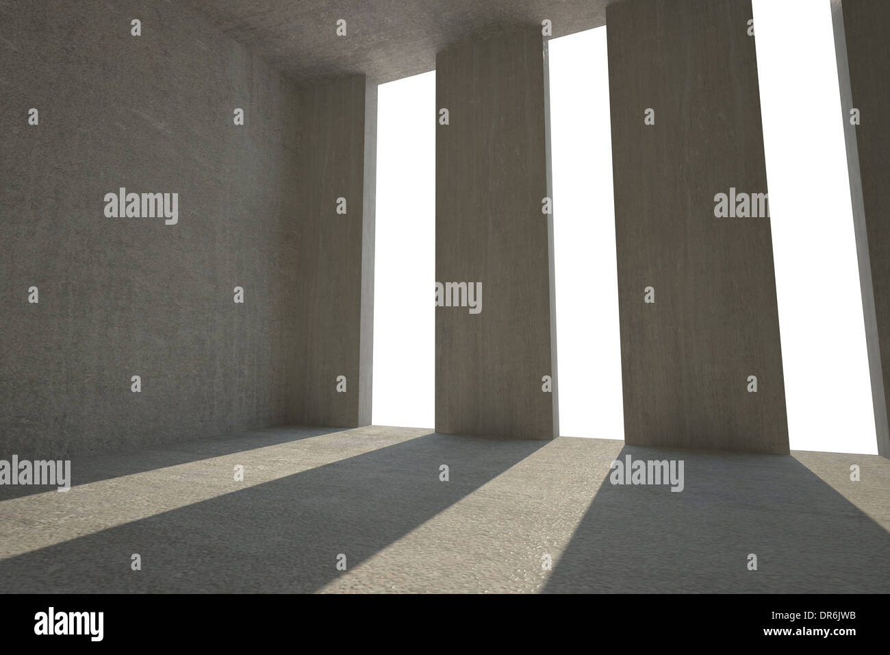 Light shining into dark room Stock Photo Alamy