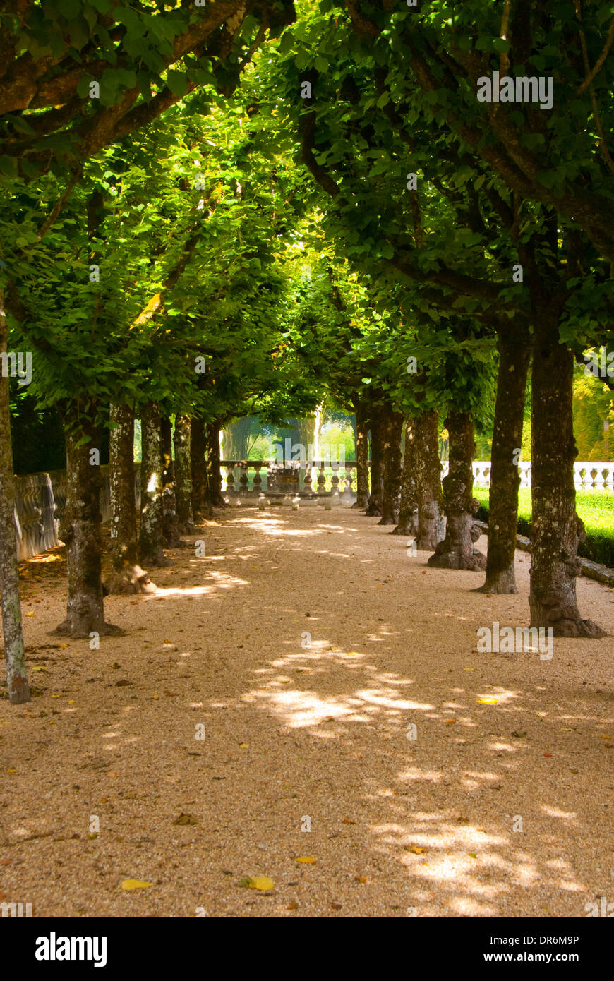 France countryside french style garden Bouge's castle Stock Photo - Alamy