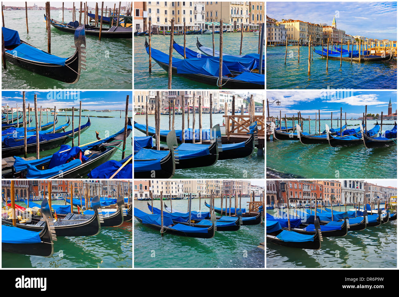 Gondolas in Venice Stock Photo - Alamy