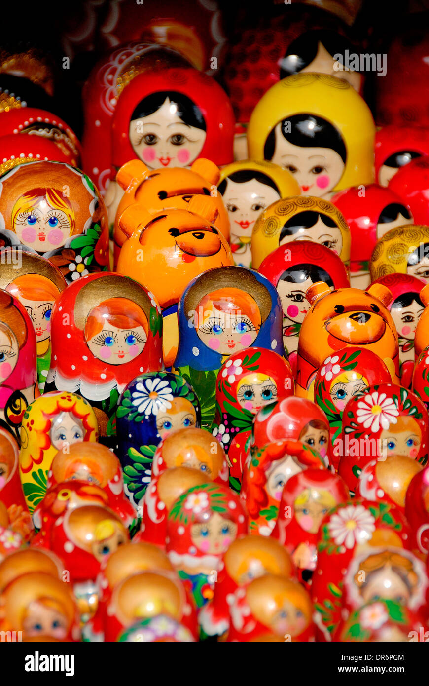 Matryoshka dolls Stock Photo