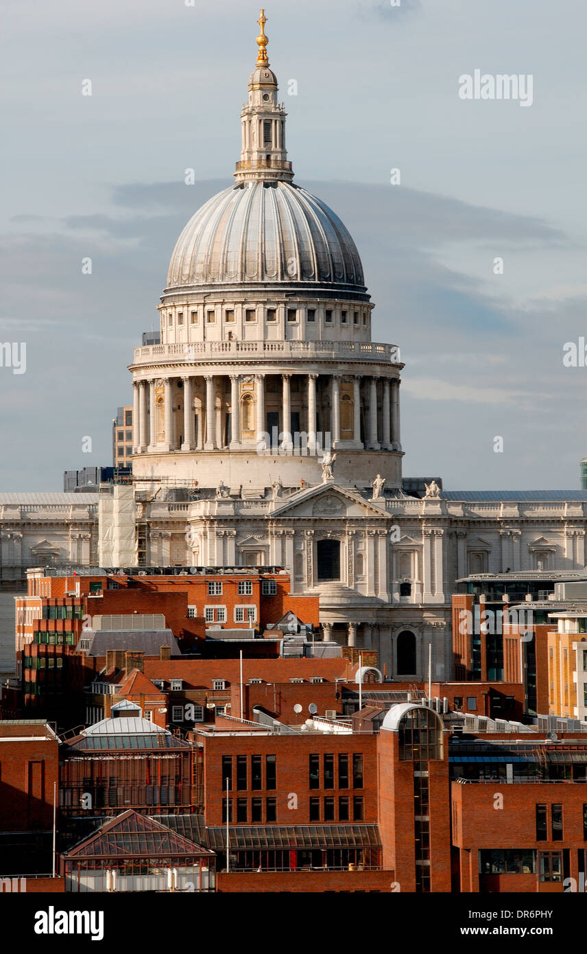 Saint Paul Cathedral in London Stock Photo