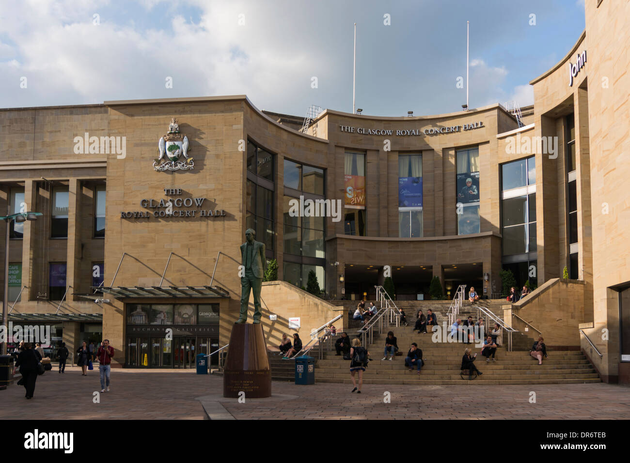 Great Britain, Scotland, Glasgow, Glasgow Royal Concert Hall Stock