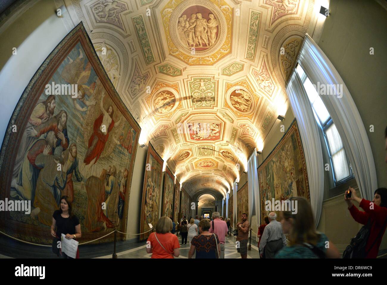 Tapestries Vatican Museum Stock Photos Tapestries Vatican