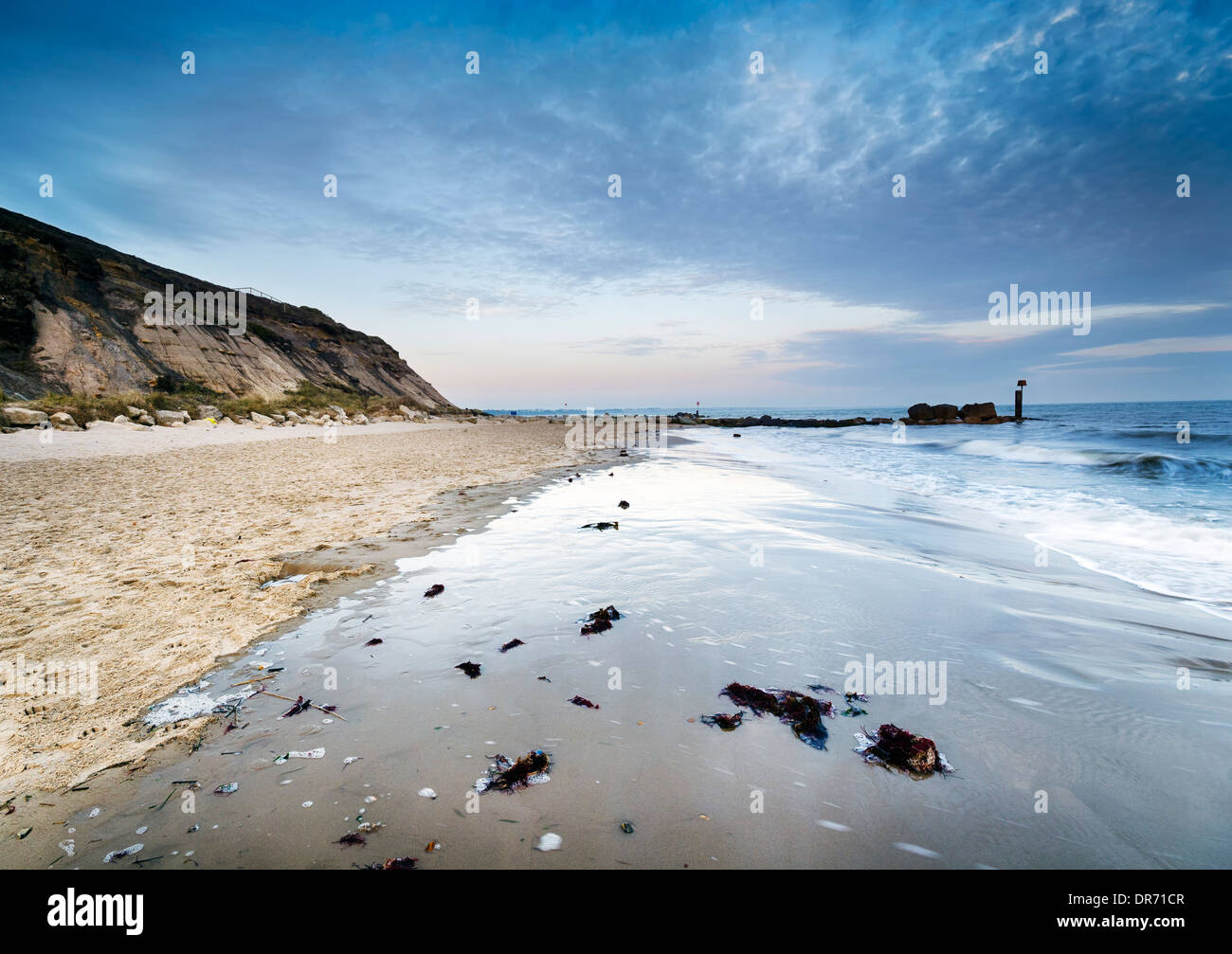 The beach at Hengistbury Head near Bournemouth in Dorset Stock Photo
