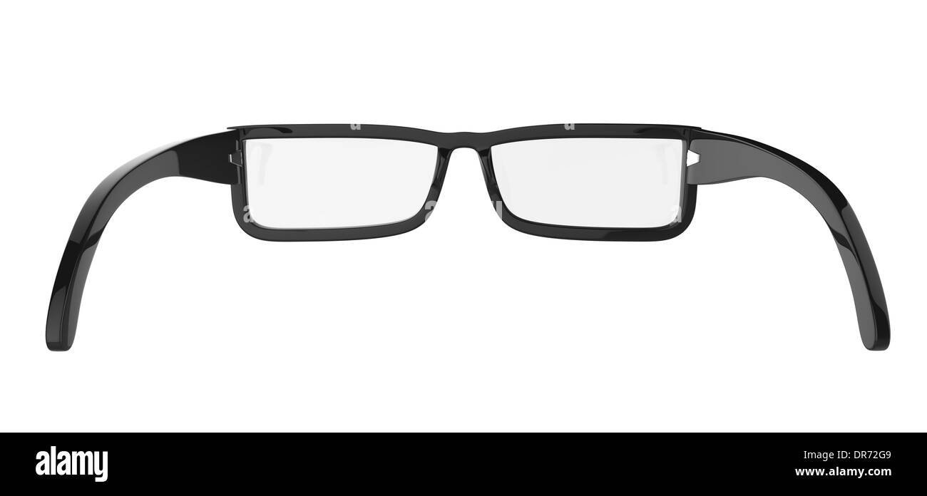 Eyeglasses isolated on white background Stock Photo