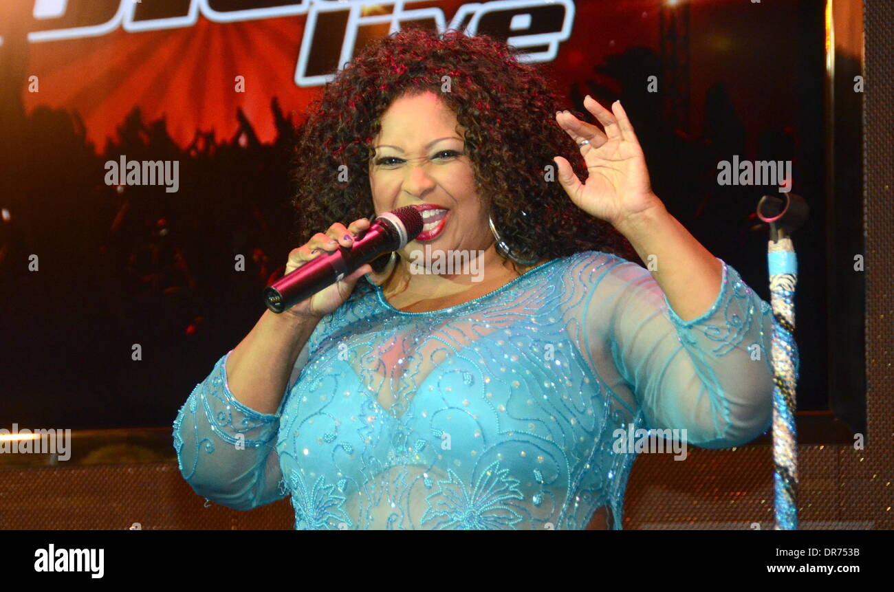 Kim Yarbrough The TV show 'The Voice' takes the 360 stage at the Parx ...