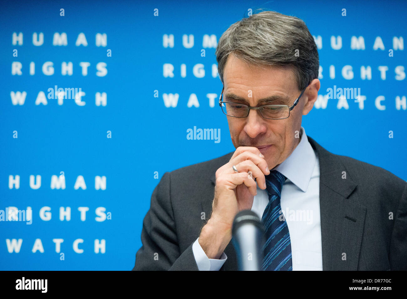 Berlin, Germany. 21st Jan, 2014. Executive Director von Human Rights ...