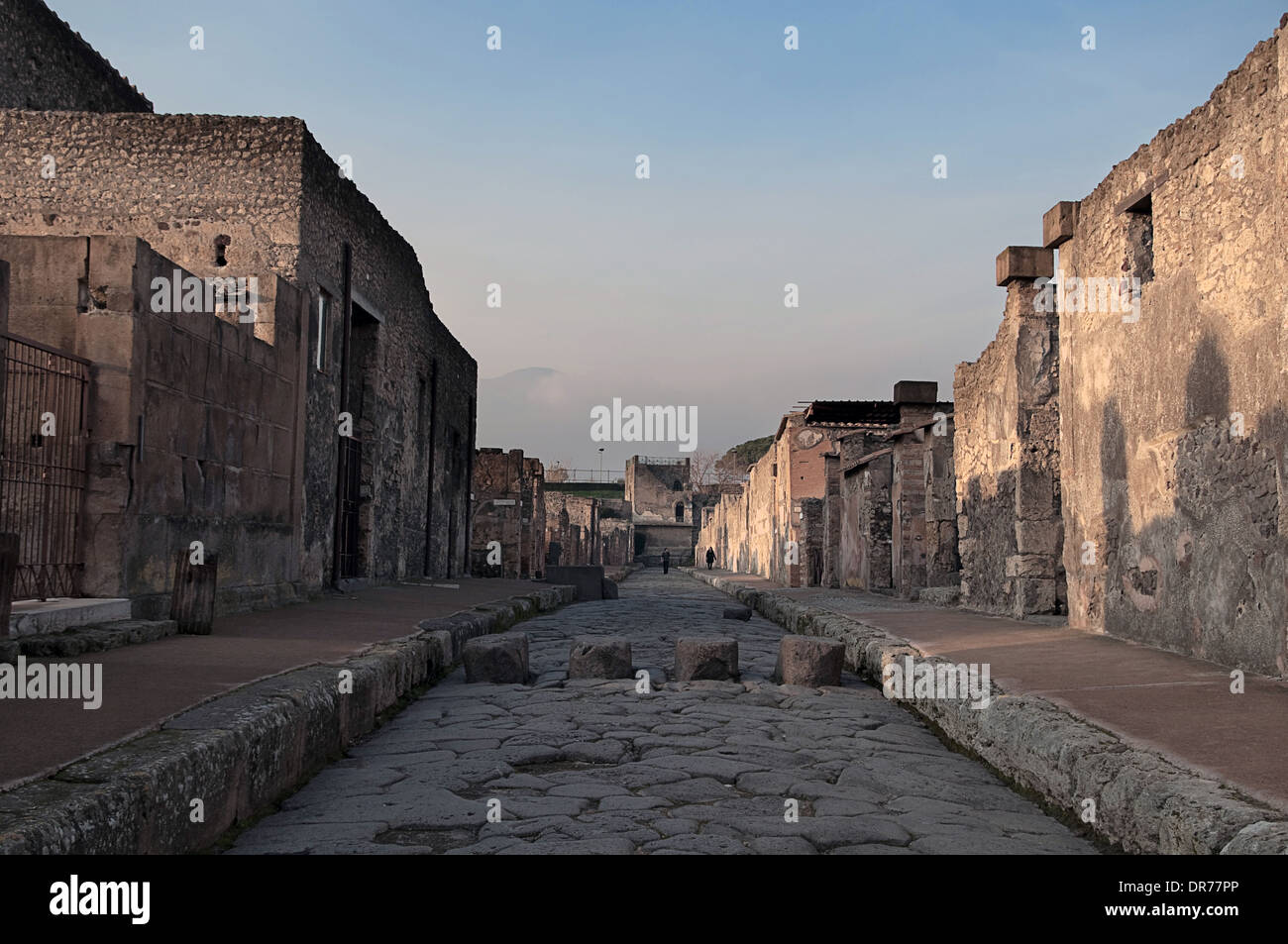 Pompeii (Unesco World Heritage List, 1997), Campania, Italy, Roman civilization, 2nd century BC Stock Photo