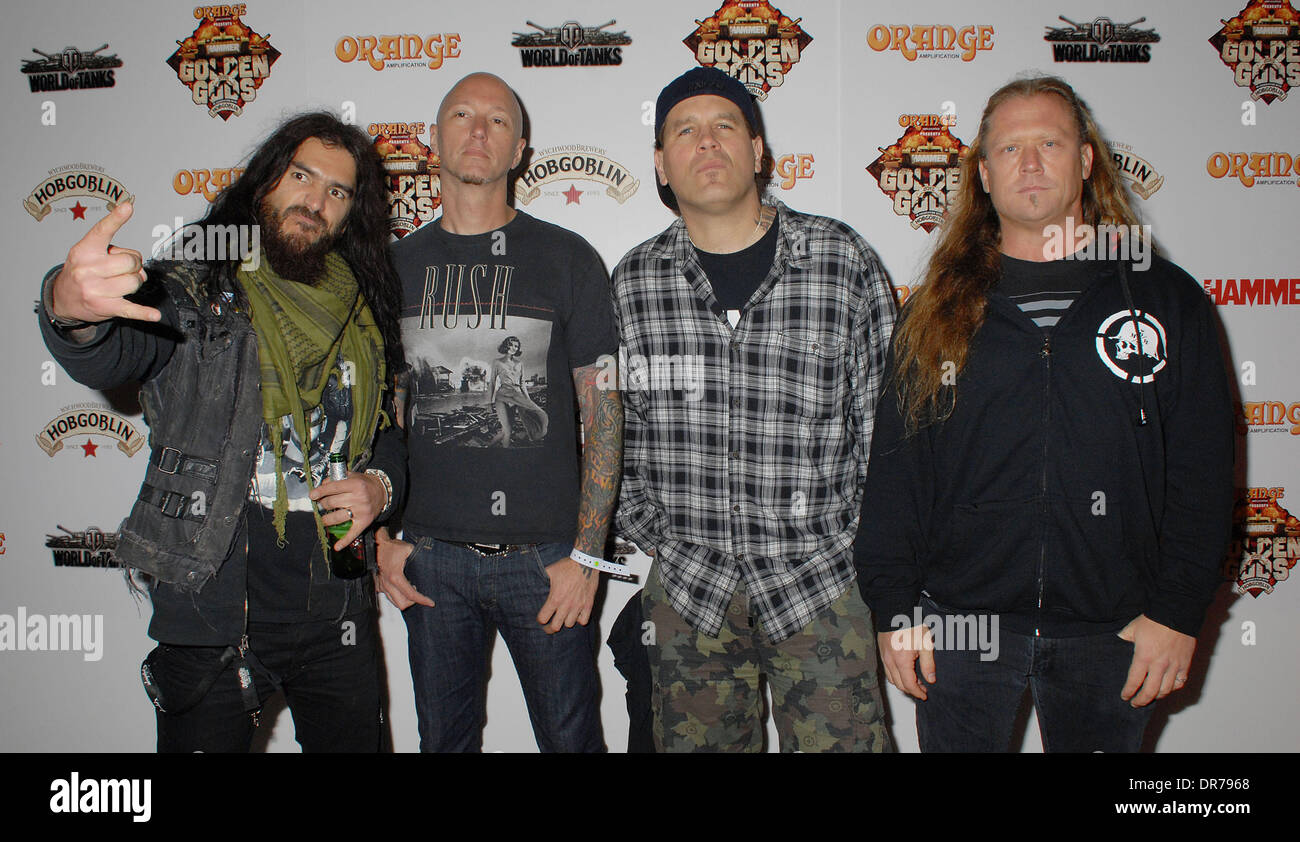 Machine Head, The Metal Hammer Golden Gods Awards at indigO2 London,  England - 11.06.12 Stock Photo - Alamy