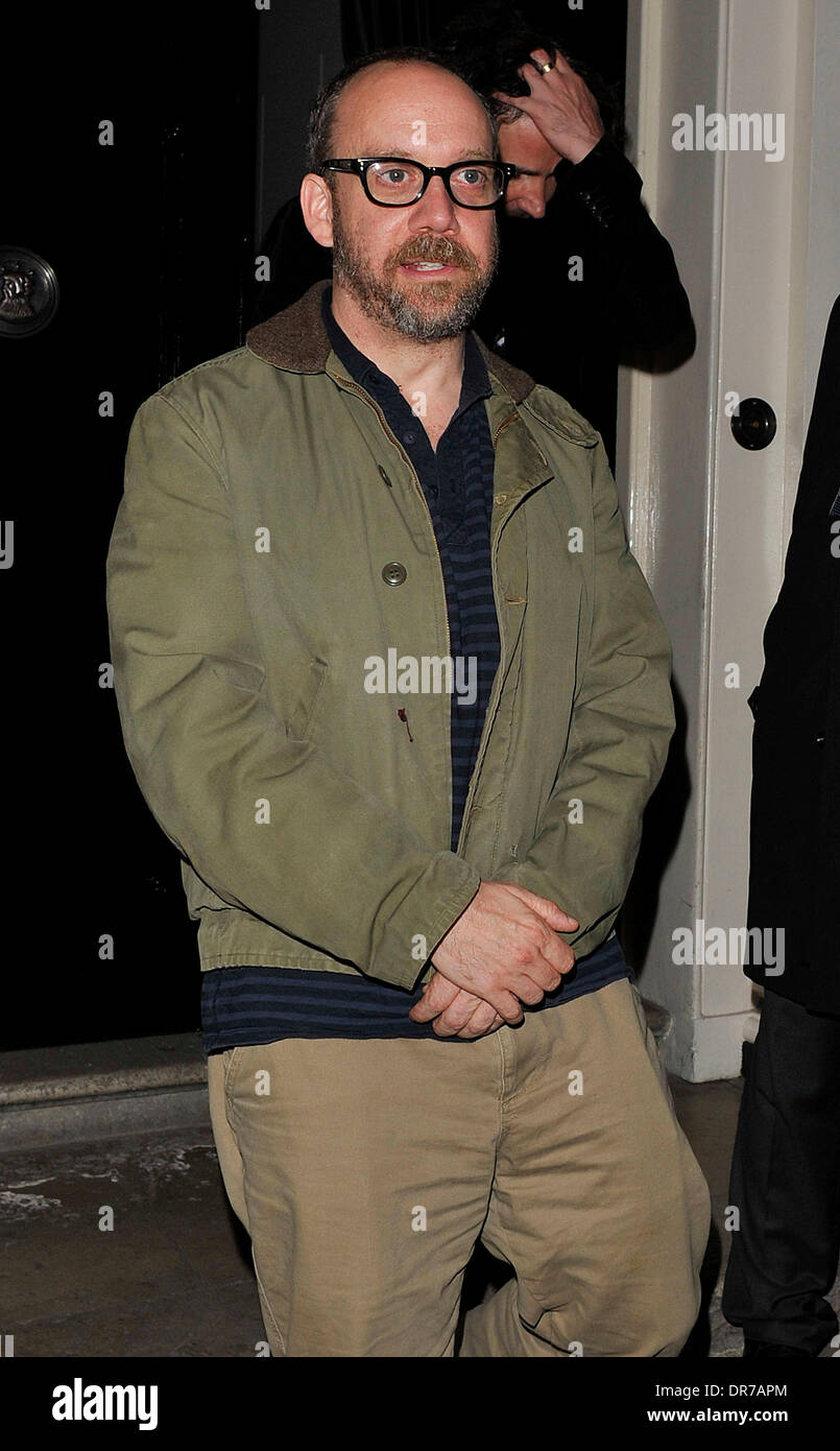 Paul giamatti leaving the arts club mayfair london england 13 06 12