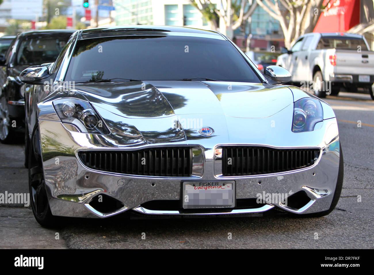 Bieber chrome car outlet