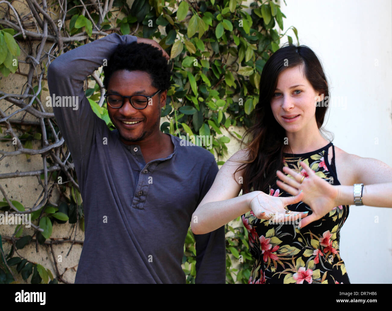 Los Angeles, USA. 24th March, 2013. Theo and Sasha Spielberg pose in Los  Angeles, USA, 24 March 2013. Wardell would be an ordinary young Indie band  from Los Angeles if it was