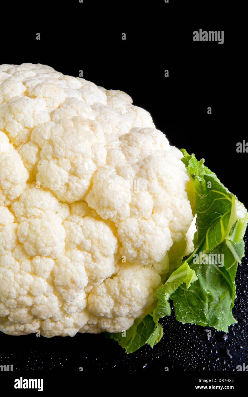Raw cauliflower Stock Photo