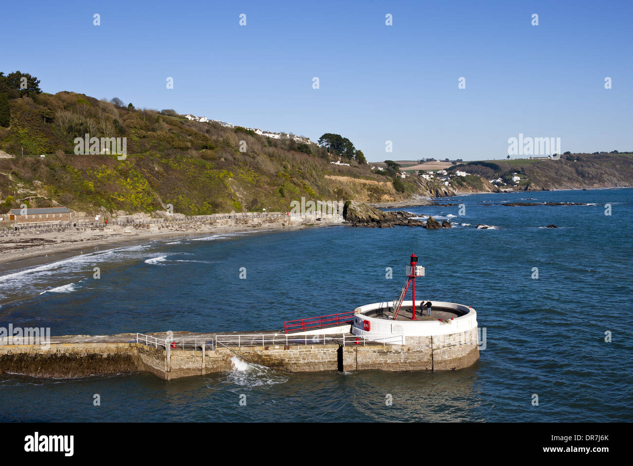 Banjo Pier, Looe, Cornwall Stock Photo Alamy