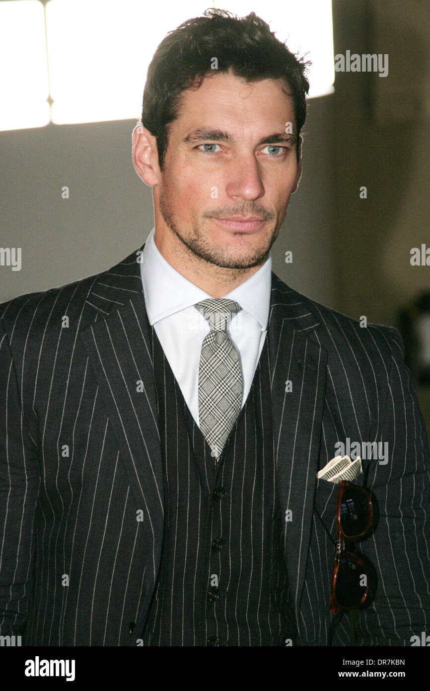 David Gandy High street retailers catwalk show to celebrate the British ...