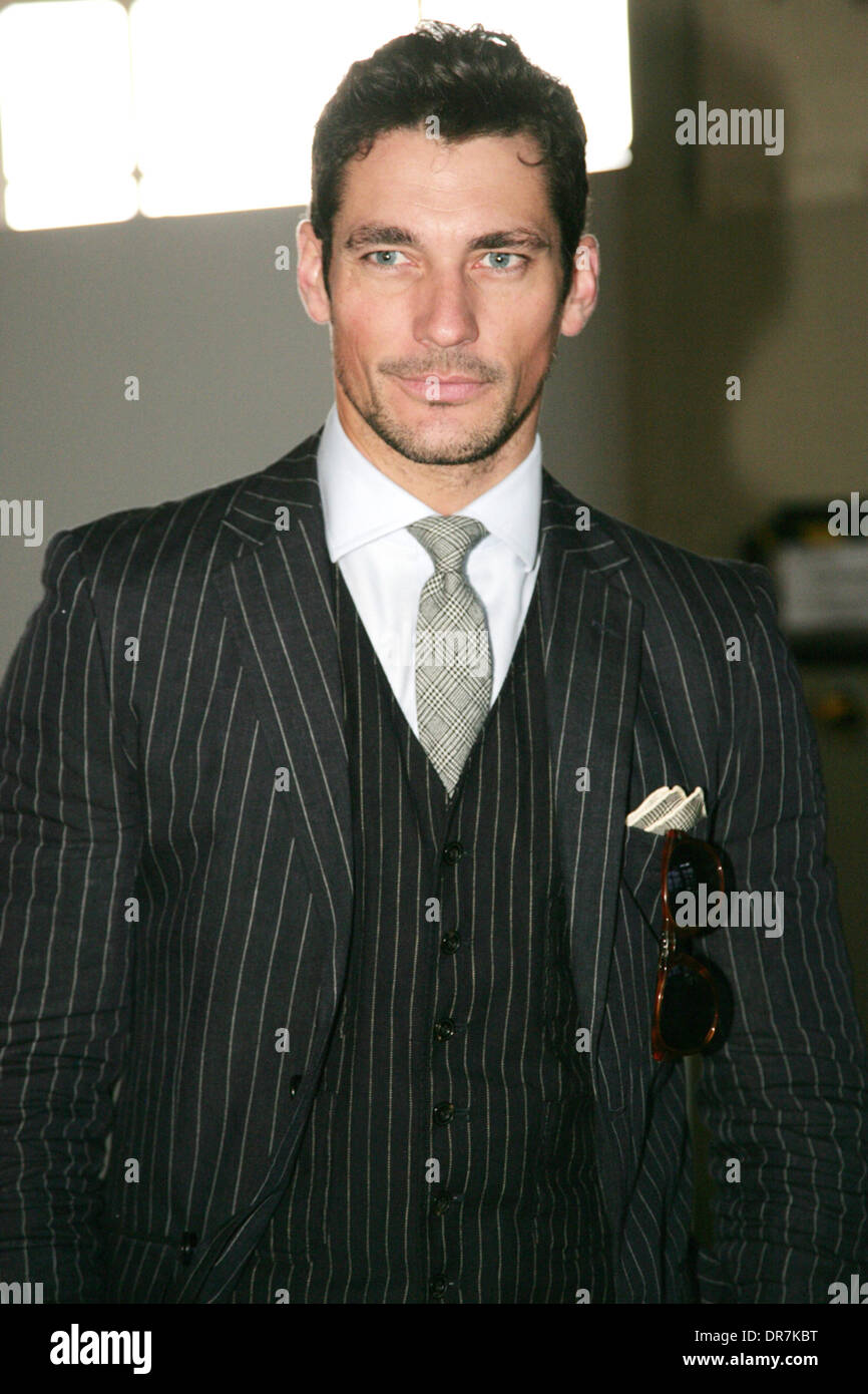 David Gandy High street retailers catwalk show to celebrate the British ...