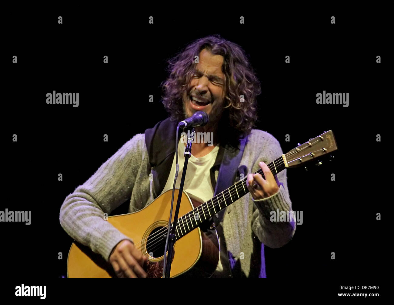 Chris Cornell performing at Manchester Lowry  Manchester, England - 16.06.12 Stock Photo