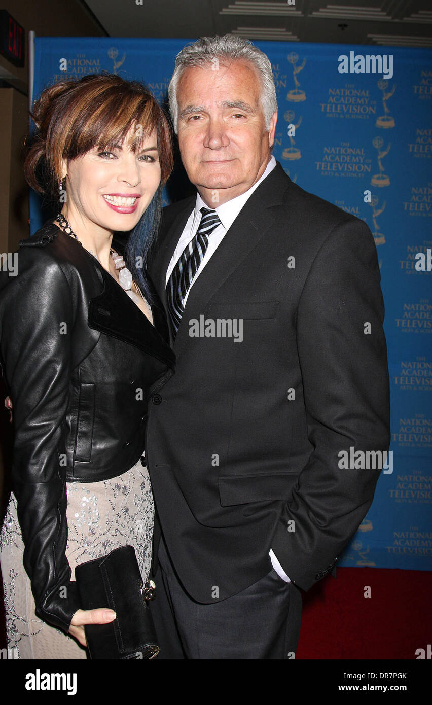 Lauren Koslow, John McCook  The 2012 Daytime Creative Emmy Awards at Westin Bonaventure Hotel Los Angeles, California - 17.06.12 Stock Photo