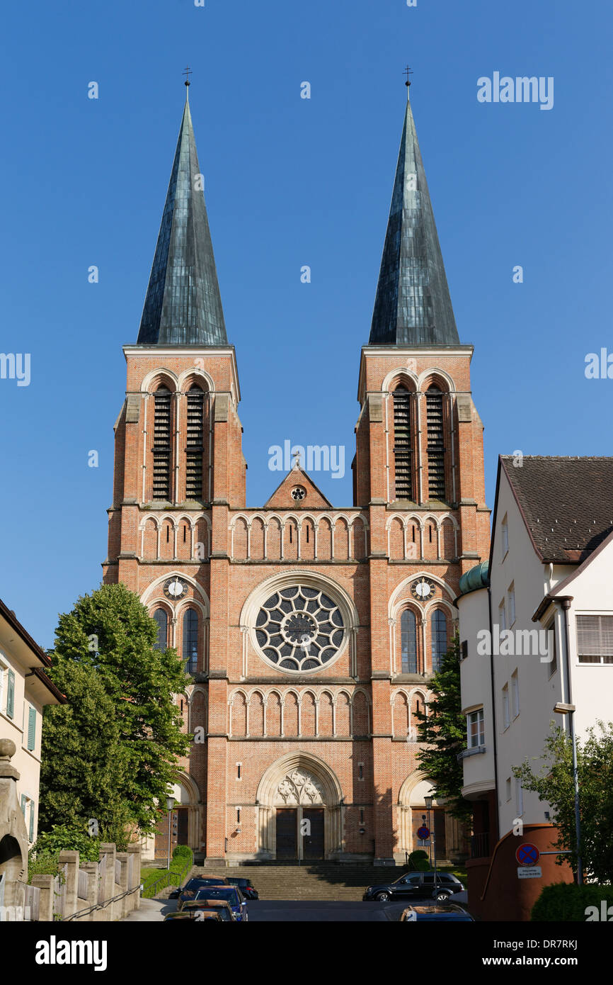 Herz-Jesu Parish Church, Bregenz, Vorarlberg, Austria Stock Photo