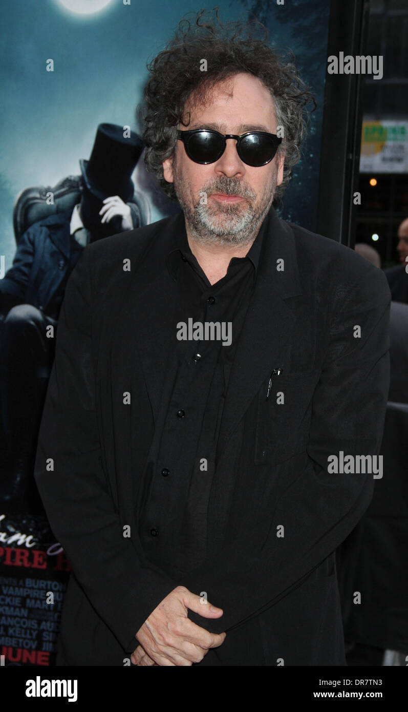 Tim Burton, at the premiere of Abraham Lincoln: Vampire Hunter at Stock  Photo - Alamy