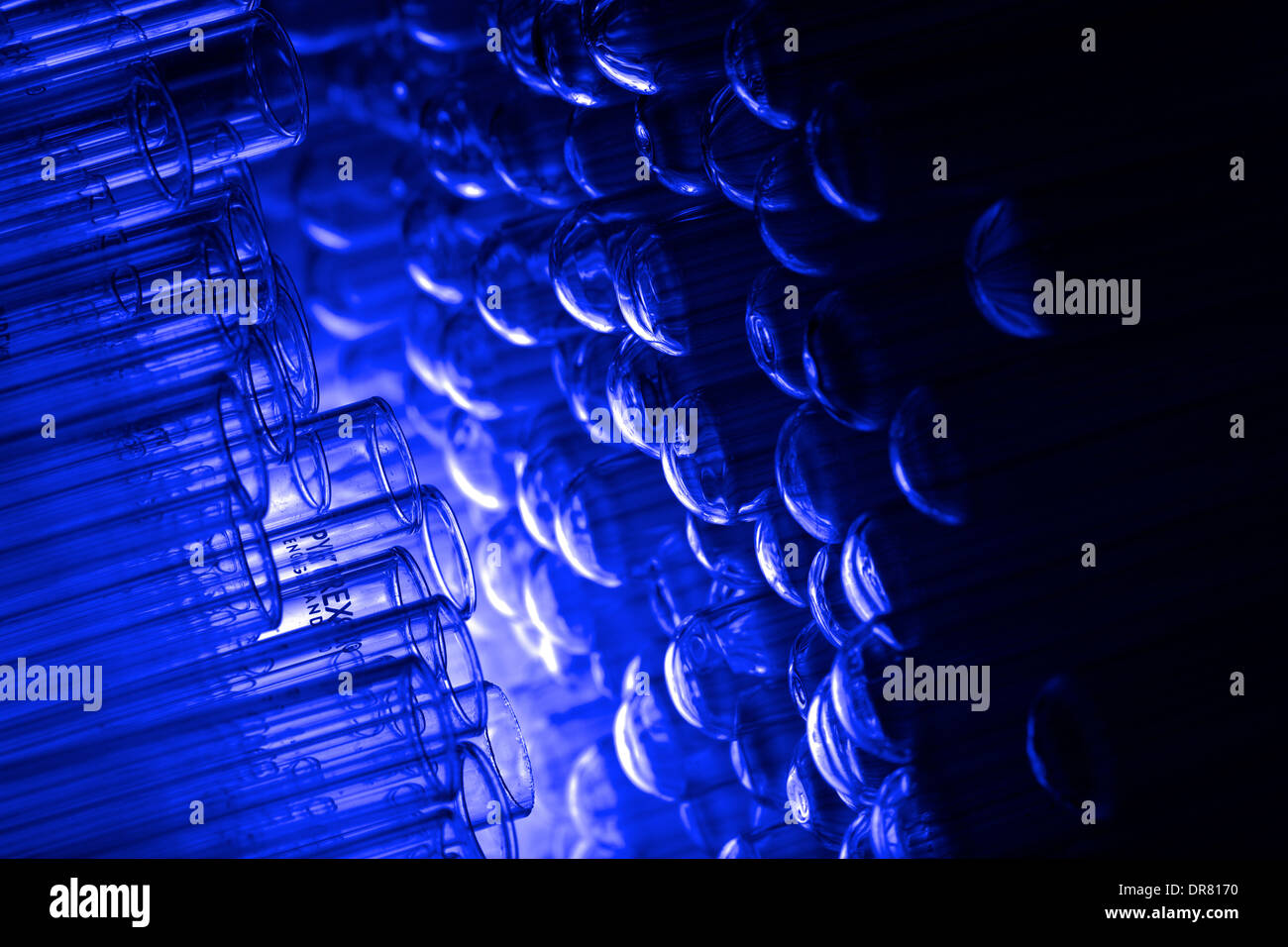 test tube bottles stacked in a drawer Stock Photo Alamy