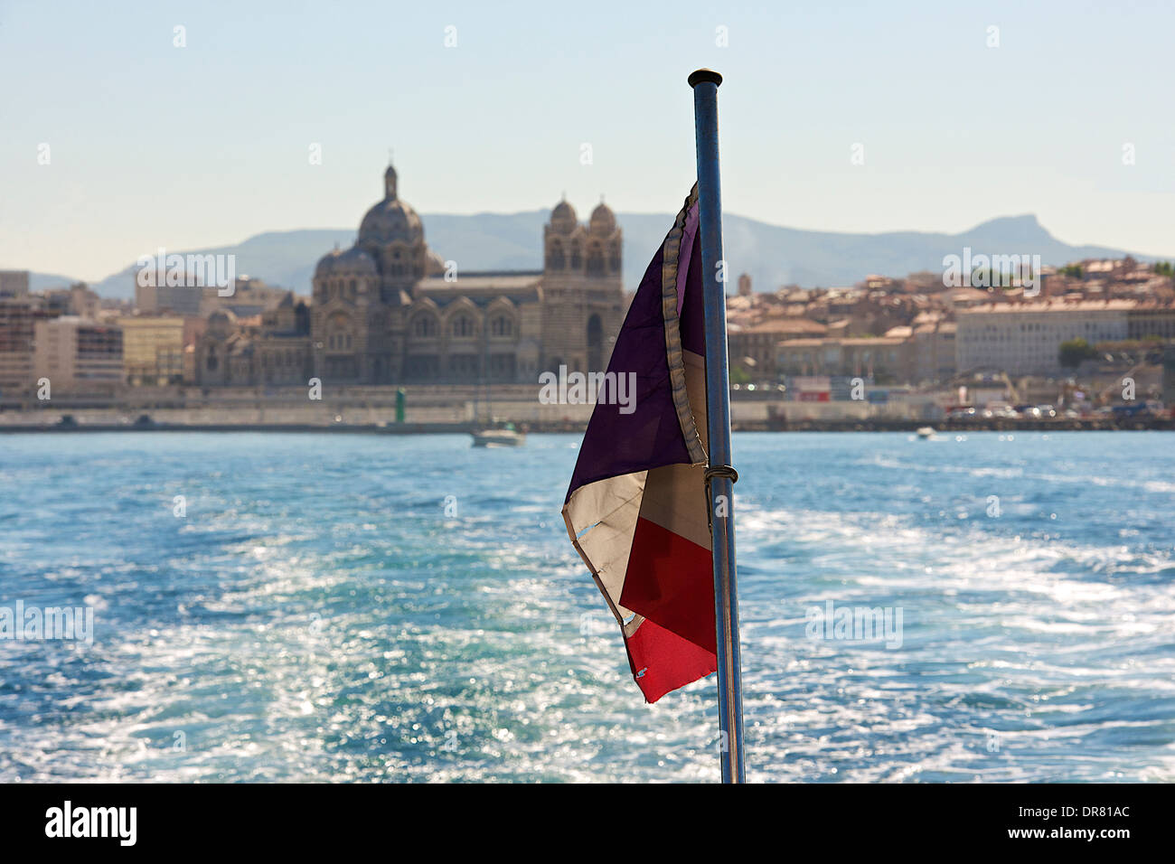 Flag of marseille hi-res stock photography and images - Alamy