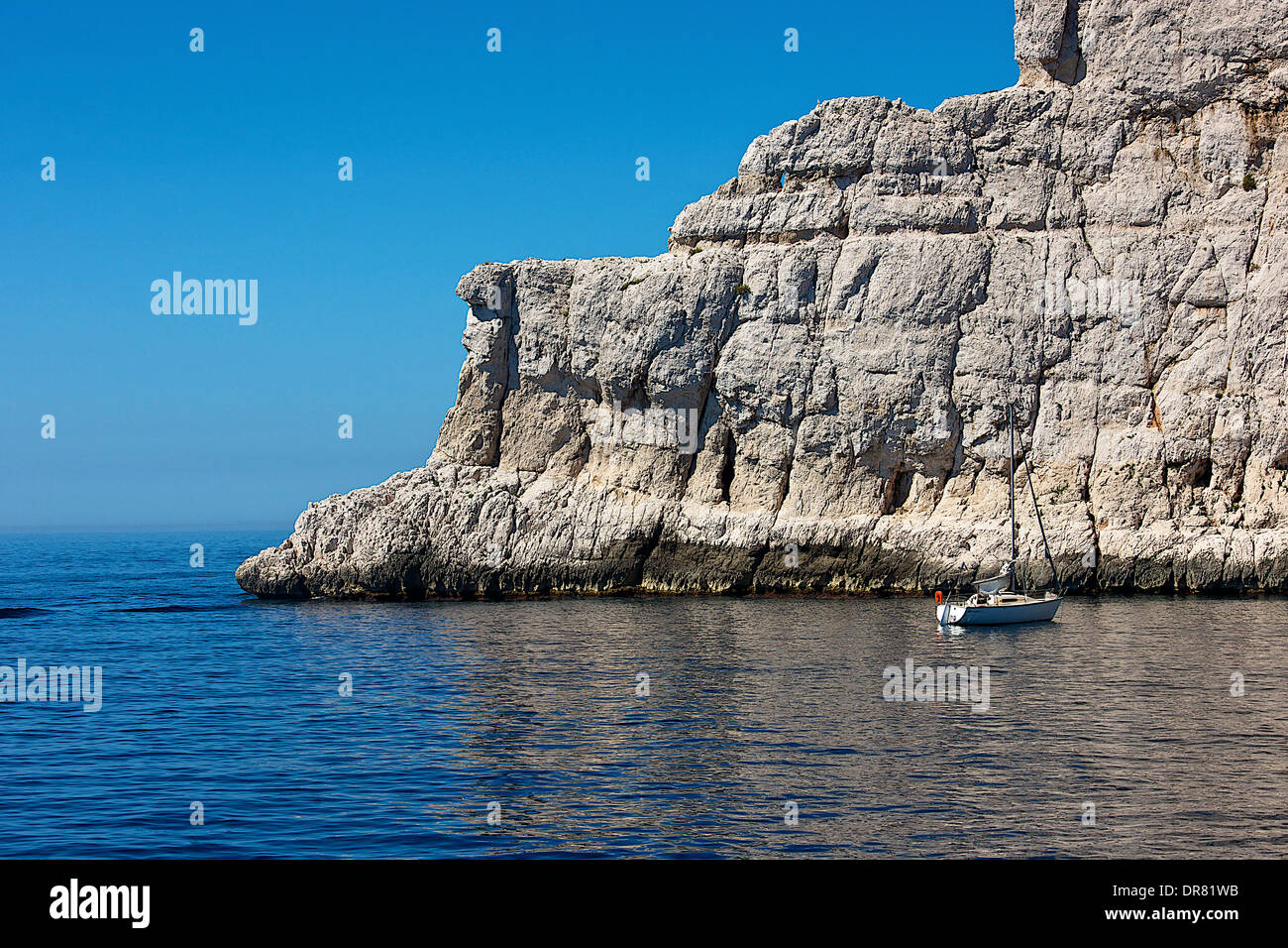 Coastline of Marseille, France Stock Photo