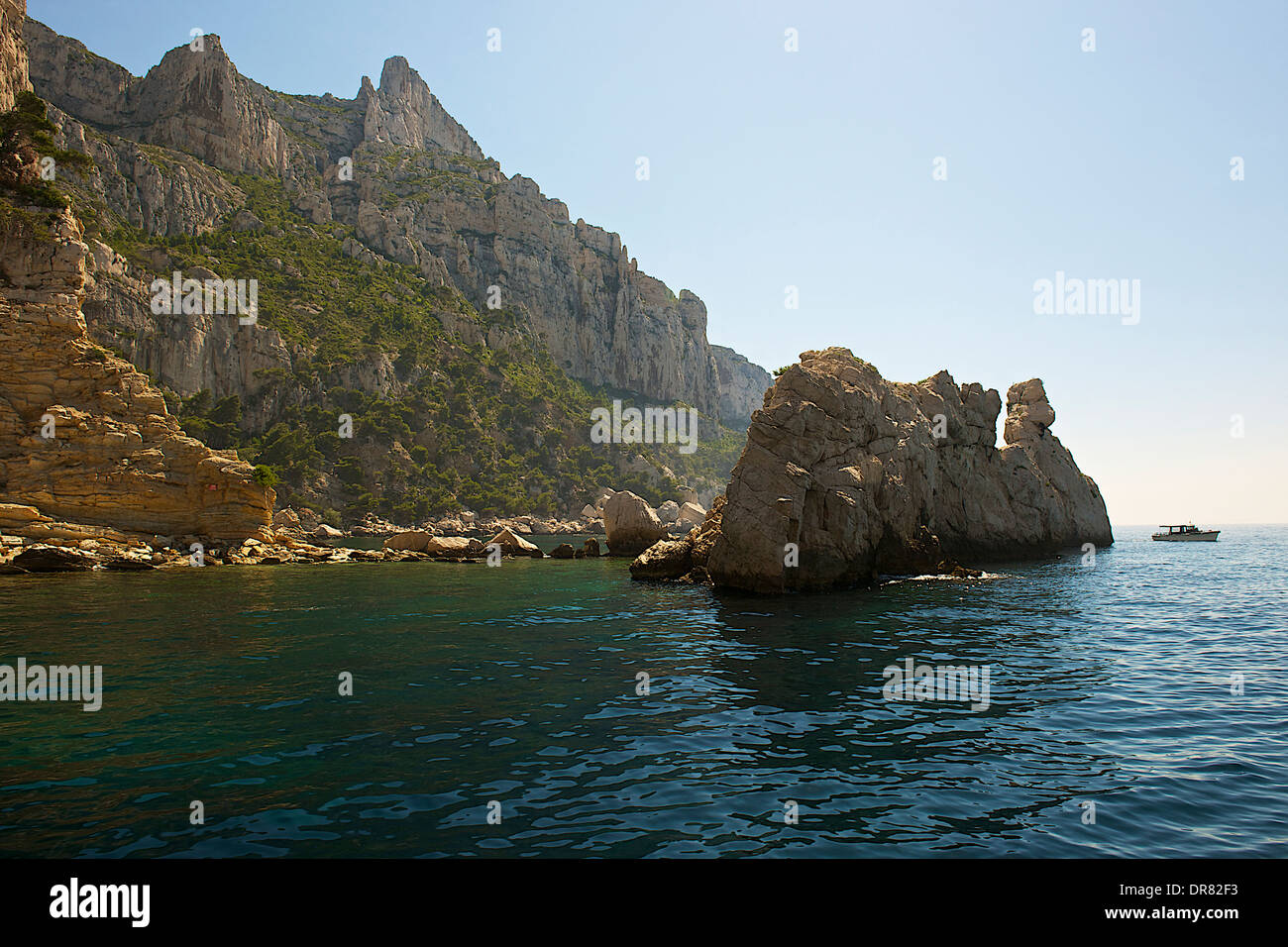 Coastline of Marseille, France Stock Photo