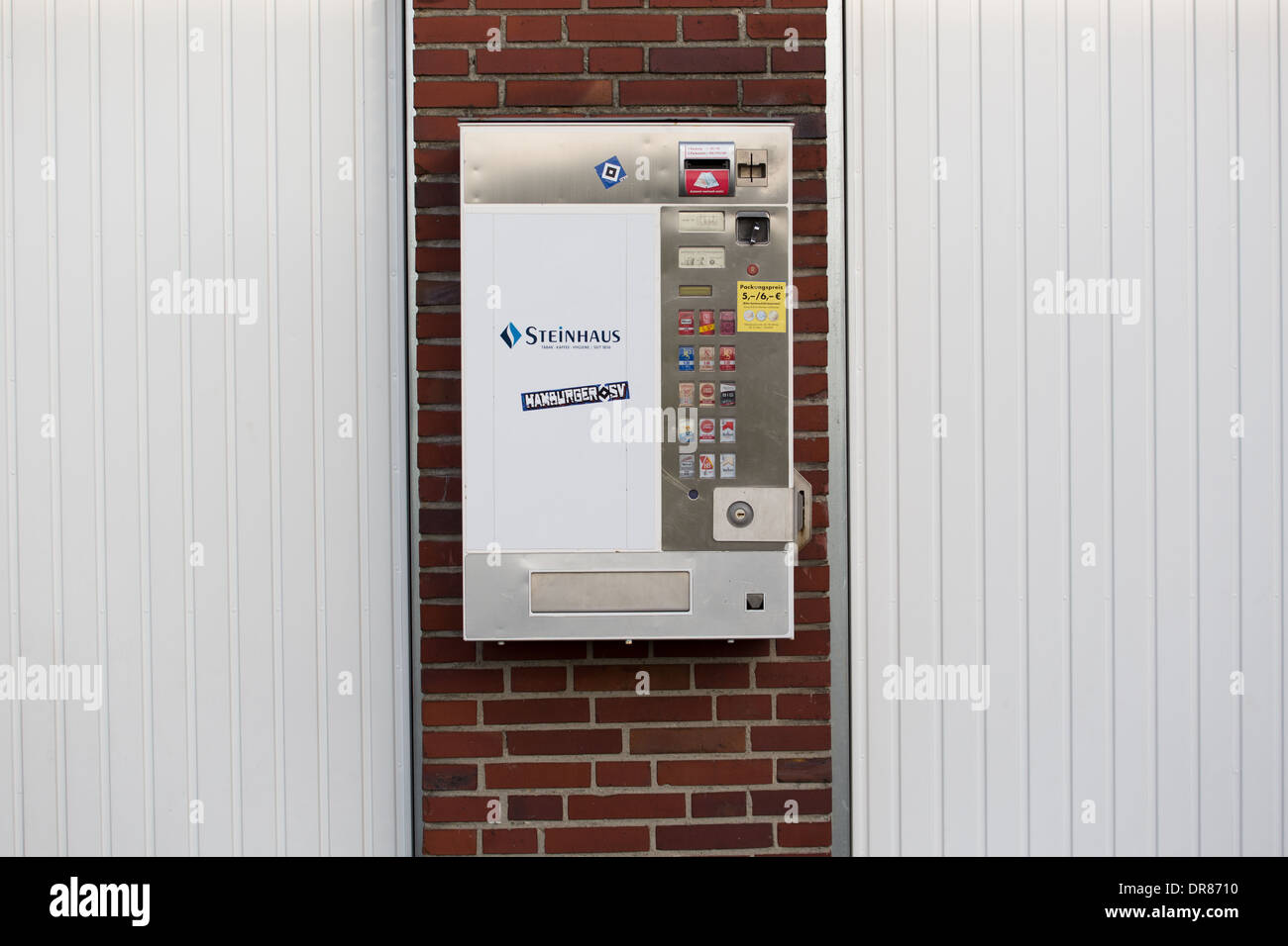 Cigarette vending machine in Germany Stock Photo Alamy