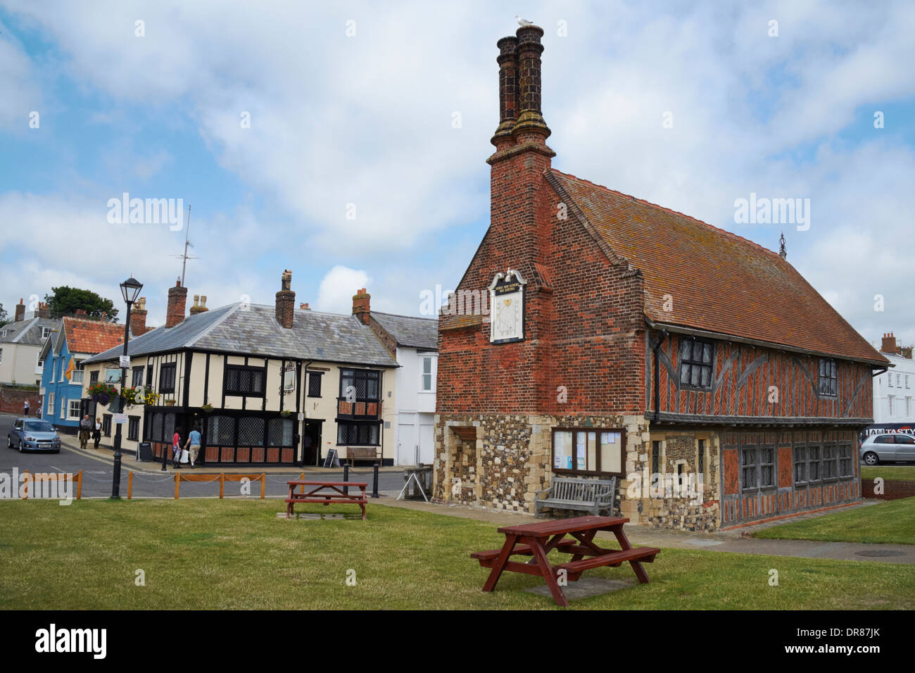 The Moot Hall, Aldeburgh, Suffolk, England. Stock Photo