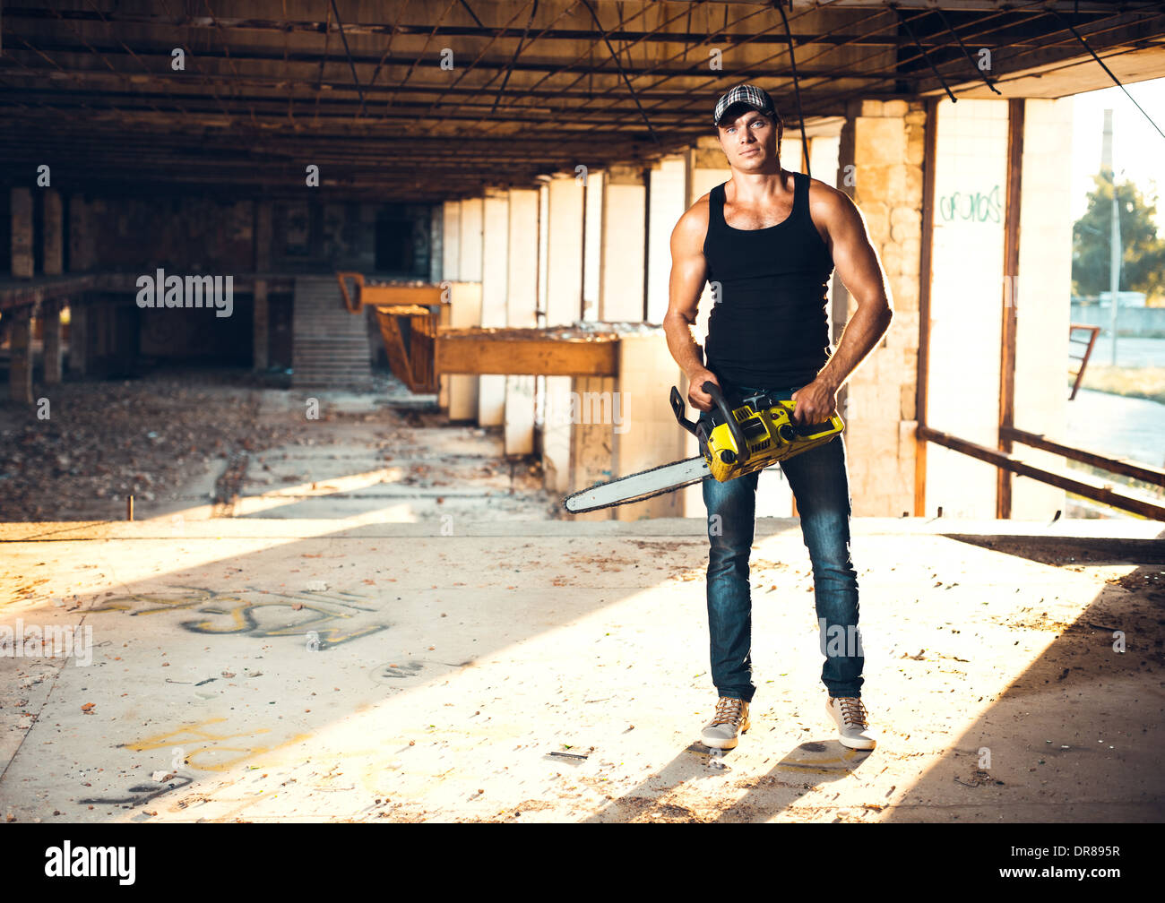 Chainsaw man horror hi-res stock photography and images - Alamy