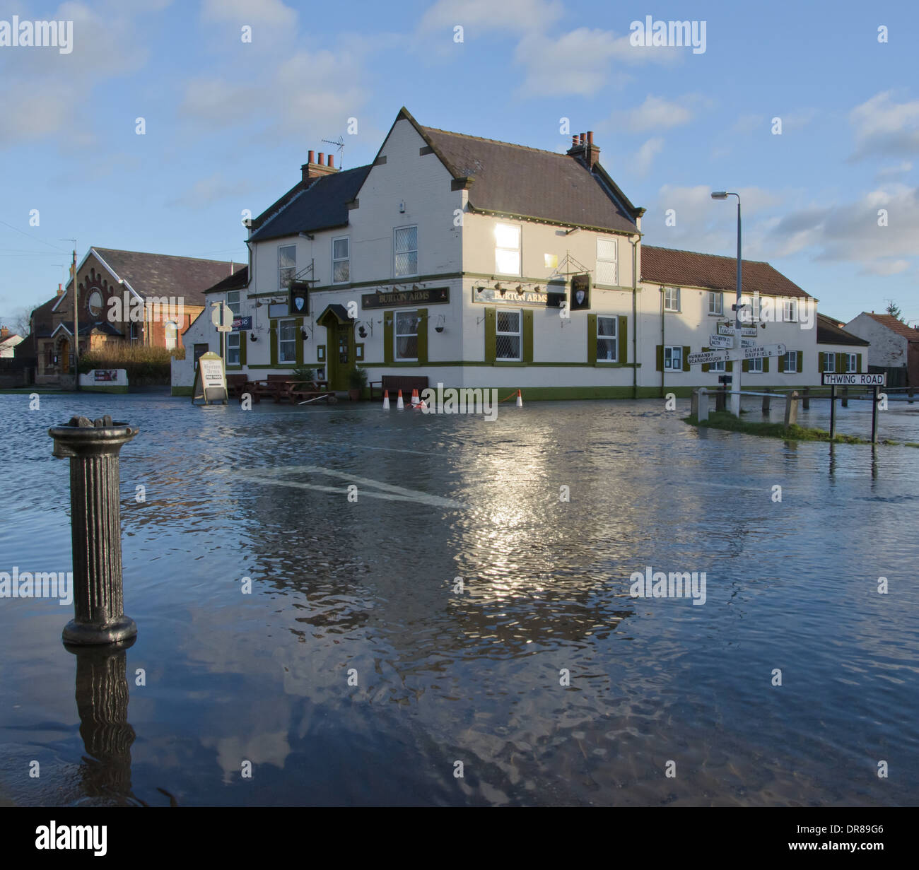 Burton Fleming East Yorkshire UK Stock Photo Alamy
