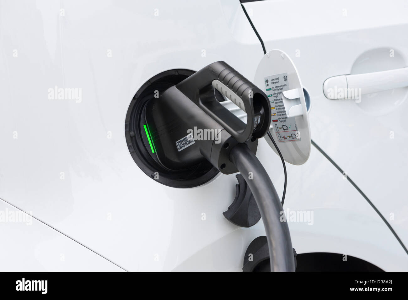 Electric Vehicle Charging Station Stock Photo Alamy