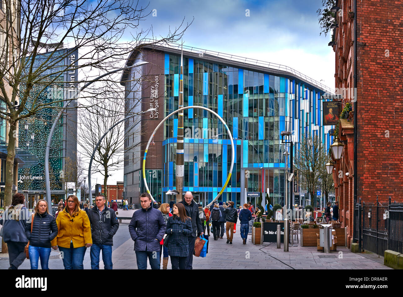 Cardiff Central Library (Welsh Llyfrgell Ganolog Caerdydd), is the main library in the city
