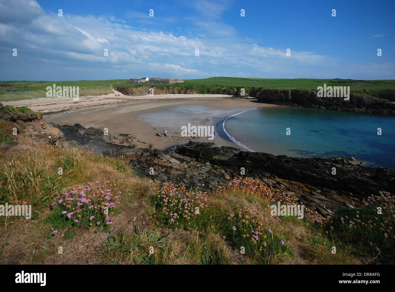 Anglesey coast, North Wales Stock Photo