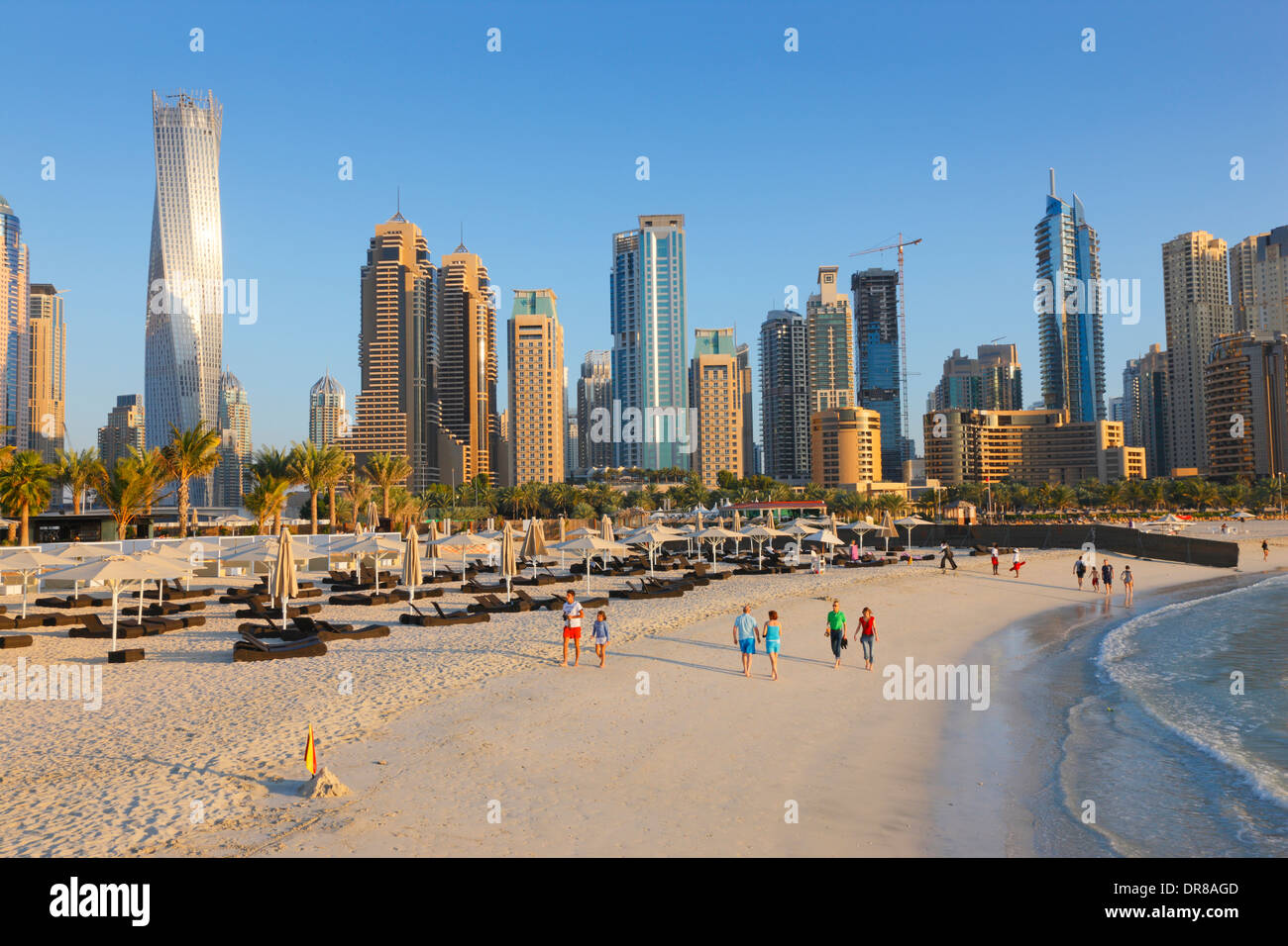 Dubai, Jumeirah Beach Stock Photo