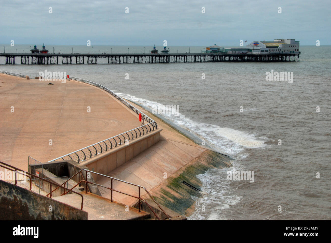 The North Pier at Blackpool, Englahd Stock Photo