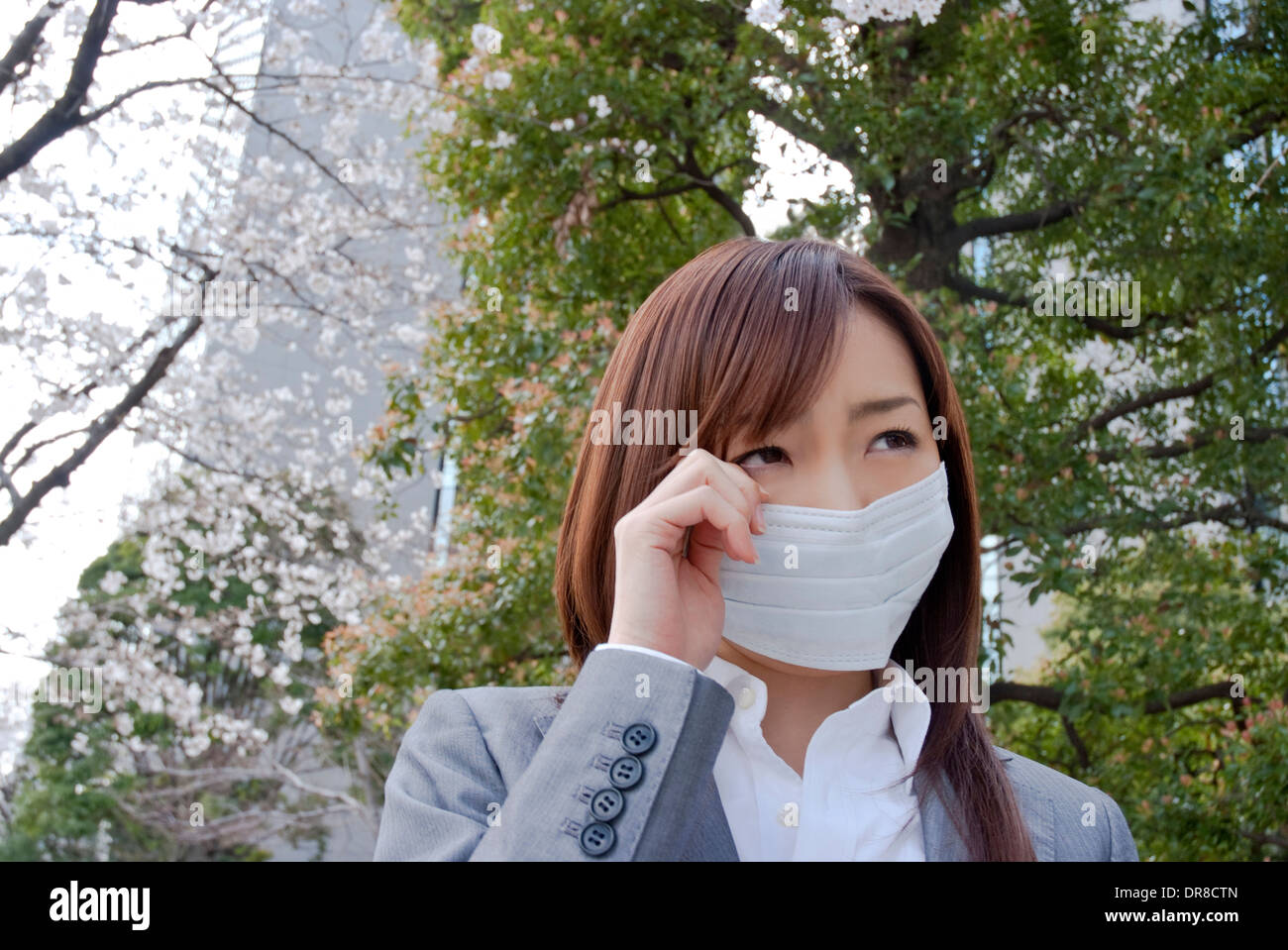 Asian woman mask hi-res stock photography and images - Alamy