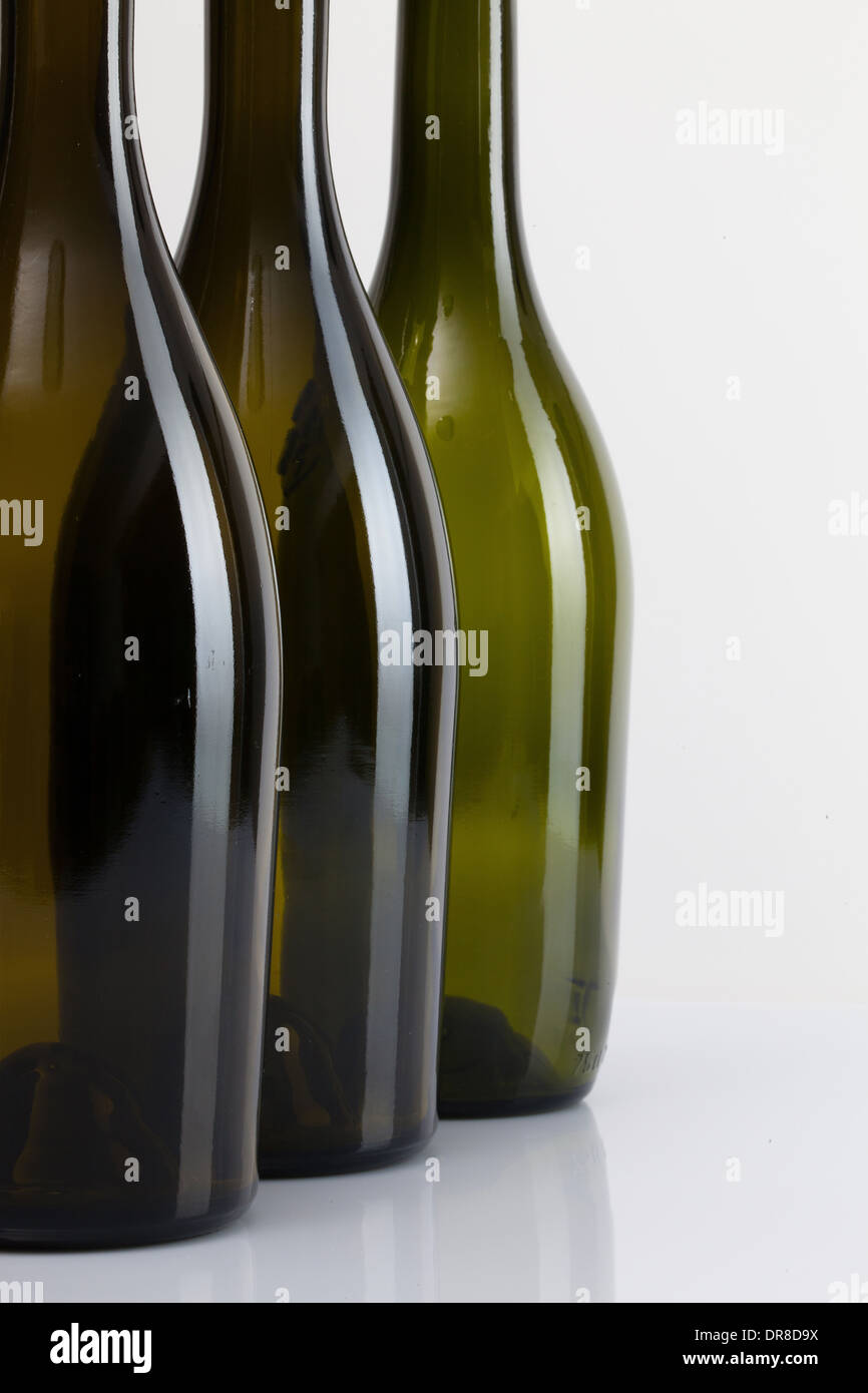 Three different bottles of wine Stock Photo Alamy