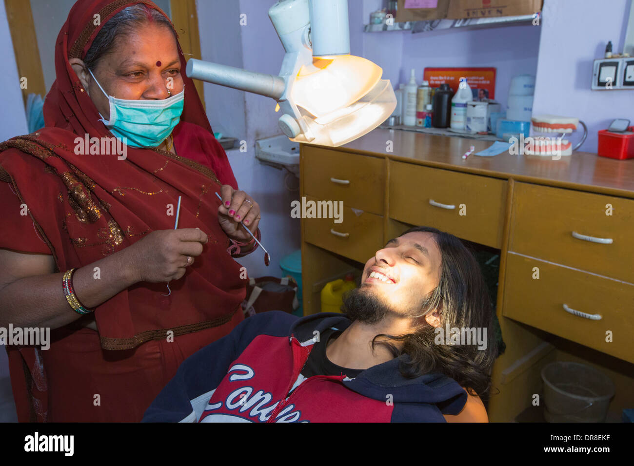Indian dentist hi-res stock photography and images - Alamy