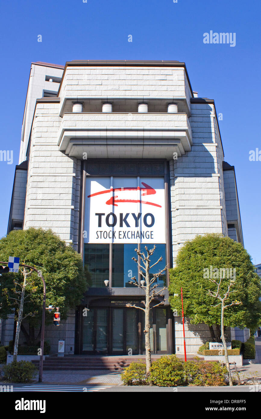 Tokyo Stock Exchange Stock Photo
