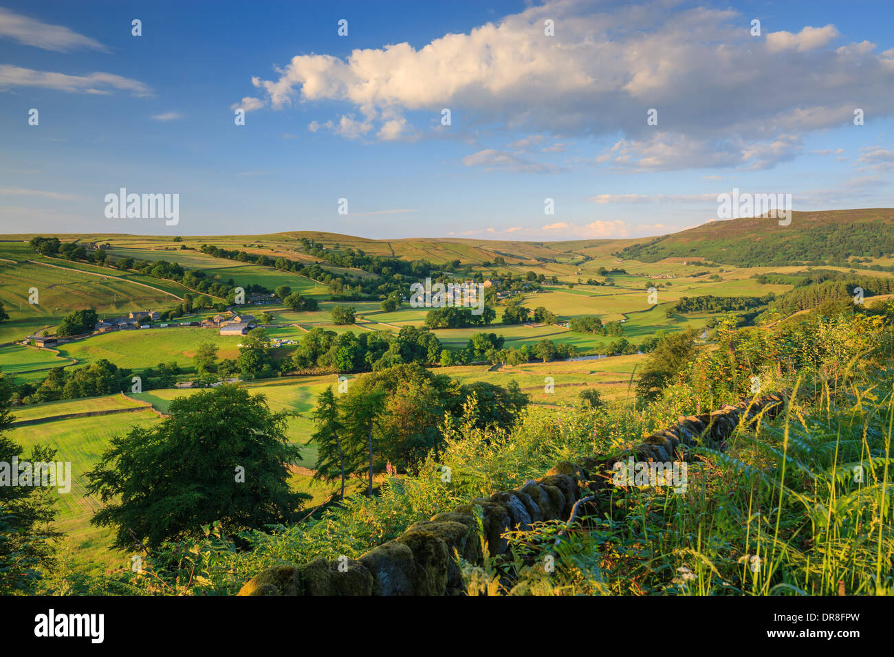 Appletreewick Wharfedale Yorkshire Dales National Park North Yorkshire England Stock Photo