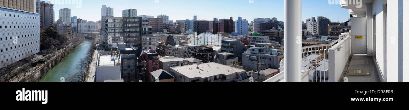 Meguro River, Tokyo, Japan Stock Photo