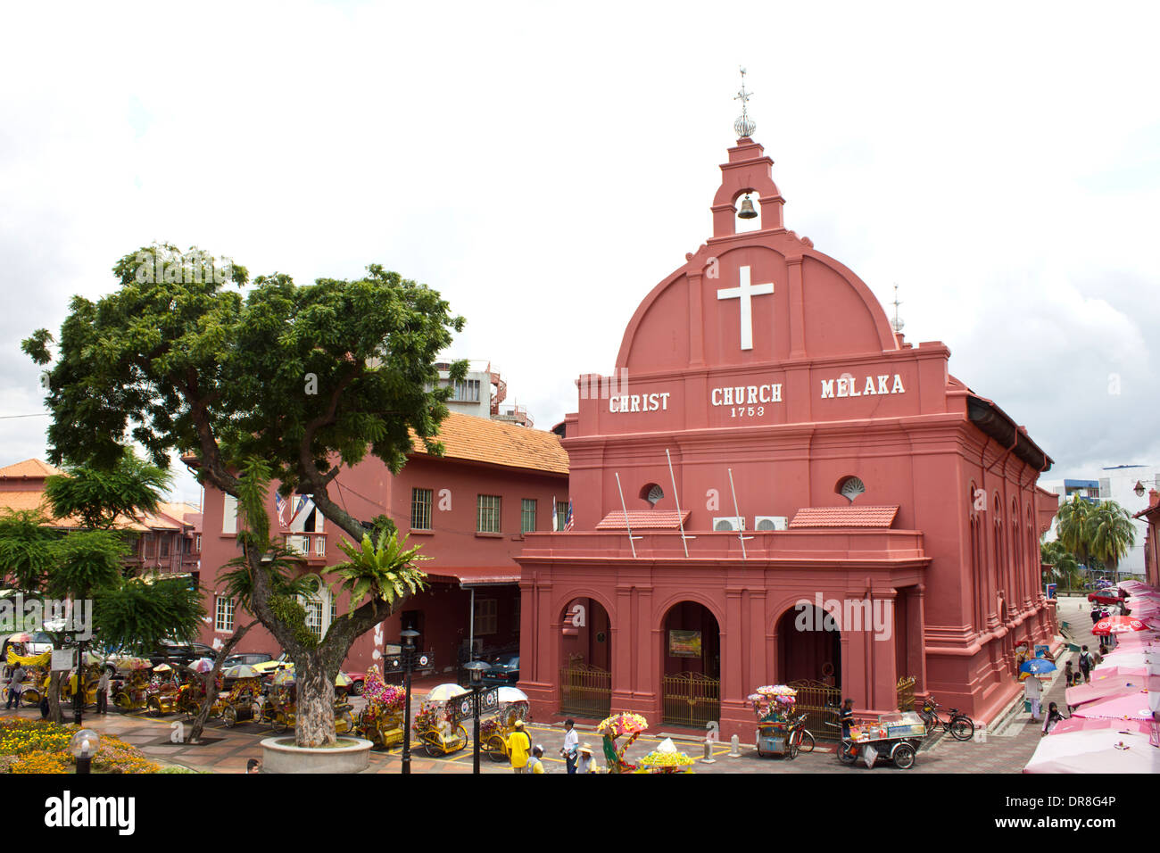 Dutch Square in Melaka, Malaysia Stock Photo - Alamy