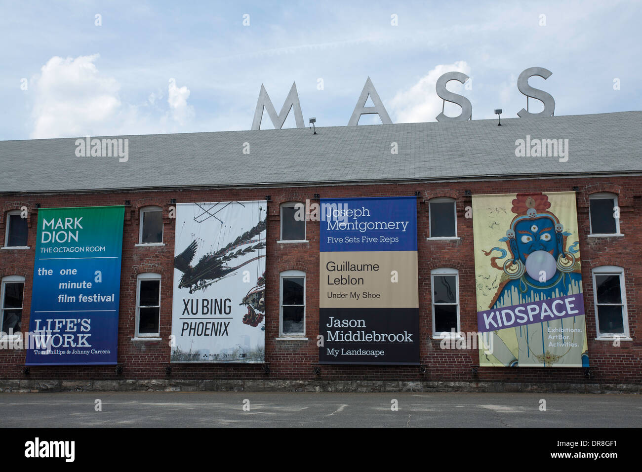 Mass moca massachusetts museum contemporary hires stock photography