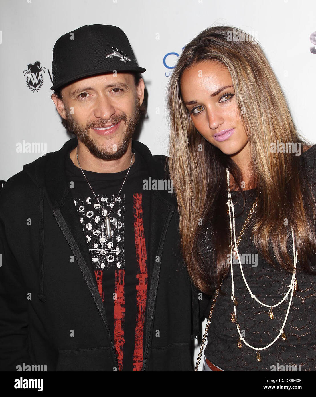 Clifton Collins Jr And Girlfriend Megan Ozurovich Elysium Industry Presents The Los Angeles Sunset Strip Premiere And After Party Held At Lure Nightclub Hollywood California 19 06 12 Stock Photo Alamy