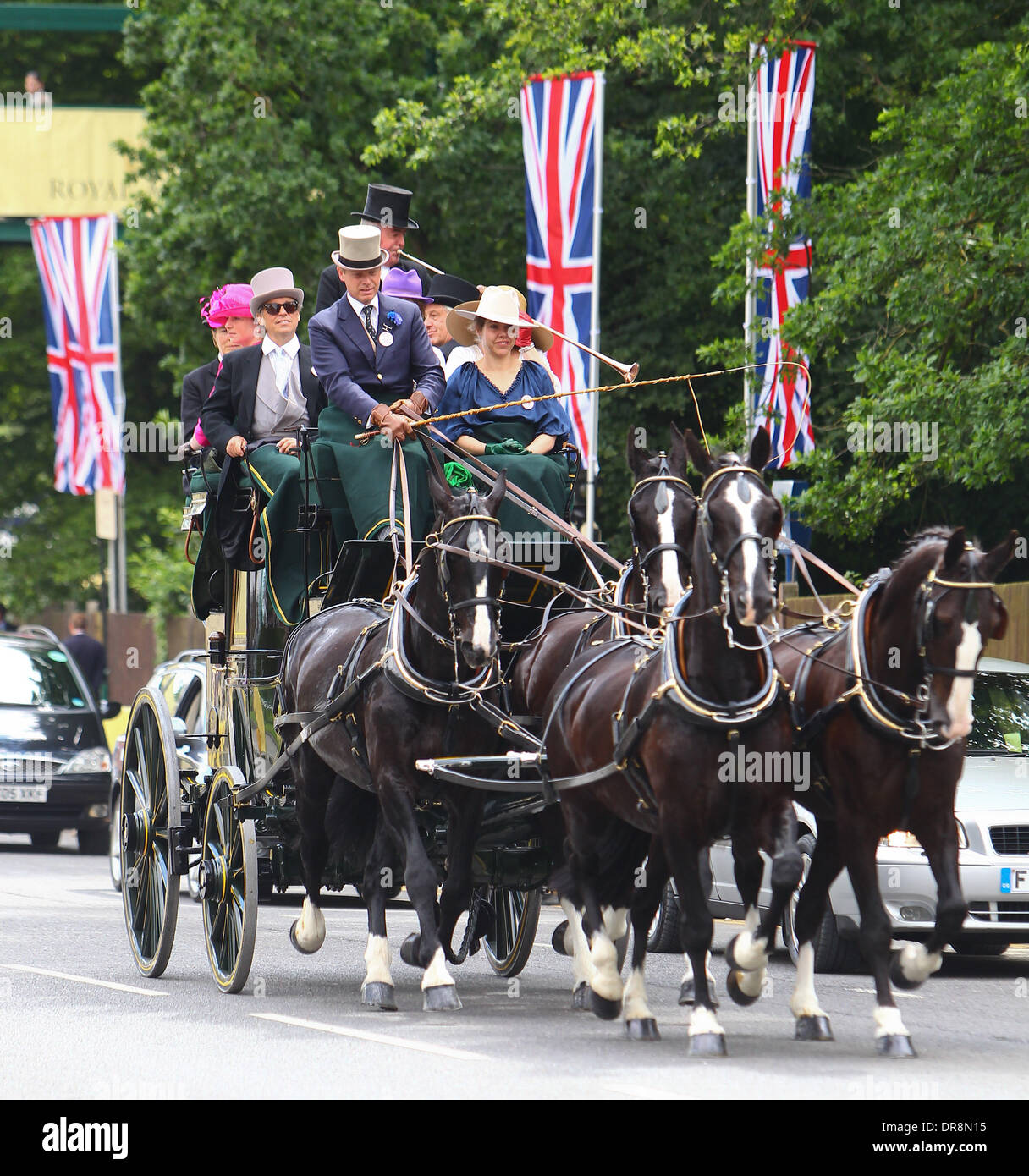 Atmosphere Royal Ascot at Ascot Racecourse - Day 2 Berkshire, England ...