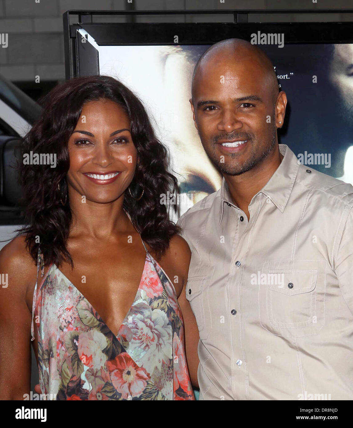 Salli Richardson-Whitfield, Dondre Whitfield 2012  Film Festival - 'Middle Of Nowhere' Premiere held at Regal Cinemas L.A. Live Los Angeles, California - 20.06.12 Stock Photo