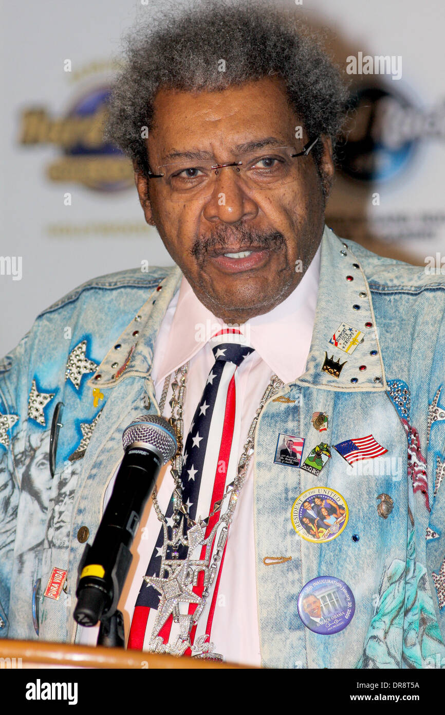 Don King Press Conference for the Viva Don King II Boxing in Paradise Live at the Seminole Hard